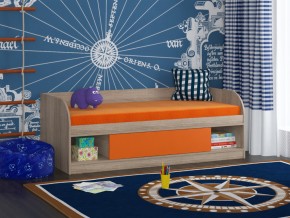 Кровать Соня 4 сонома-оранжевый в Карпинске - karpinsk.magazinmebel.ru | фото