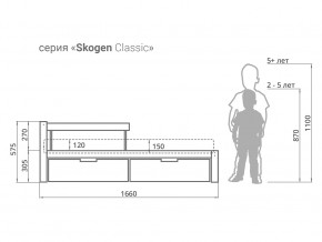 Кровать Svogen classic с ящиками и бортиком бежево-белый в Карпинске - karpinsk.magazinmebel.ru | фото - изображение 2