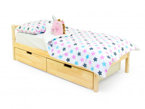 Кровать Svogen classic с ящиками натура без покрытия в Карпинске - karpinsk.magazinmebel.ru | фото