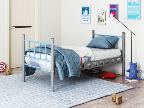 Кровать-трансформер Мальта серый с голубым в Карпинске - karpinsk.magazinmebel.ru | фото - изображение 4