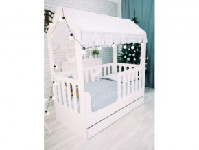 Кроватка-Домик с ящиком белая в Карпинске - karpinsk.magazinmebel.ru | фото - изображение 5