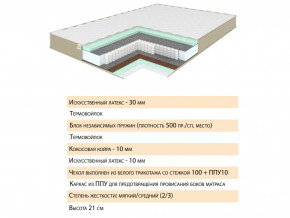 Матрас Тиссая 120х200 в Карпинске - karpinsk.magazinmebel.ru | фото - изображение 2