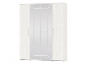 Шкаф 4-х дверный Амели 4-5200 Рамух белый в Карпинске - karpinsk.magazinmebel.ru | фото