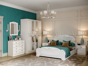Спальня Александрина белая глянцевая в Карпинске - karpinsk.magazinmebel.ru | фото
