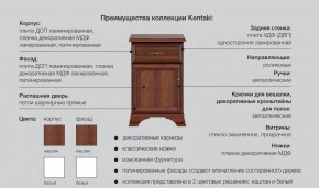 Спальня Кентаки каштан в Карпинске - karpinsk.magazinmebel.ru | фото - изображение 2