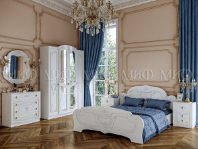 Спальня Мария Миф белая в Карпинске - karpinsk.magazinmebel.ru | фото