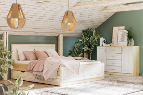 Спальня Оливия с комодом в Карпинске - karpinsk.magazinmebel.ru | фото - изображение 1