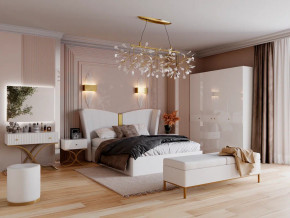 Спальня Рише белый глянец с перламутром в Карпинске - karpinsk.magazinmebel.ru | фото